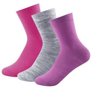 Ponožky Devold DAILY LIGHT KID SOCK 3 pack SC 592 023 A 181A XXS (25-27)